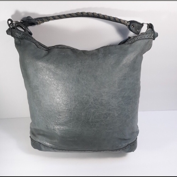 BALENCIAGA SLATE BLUE GIANT COVERED DAY HOBO BAG - Picture 3 of 7
